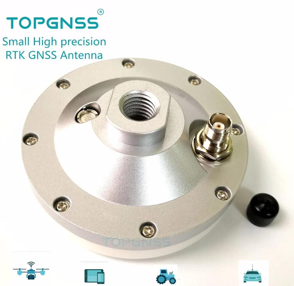 TOPGNSS AN307 unmanned high-precision Drone measurement RTK Antenna New small-sized  3.0-15V high gain GNSS GPS GLONASS BDS