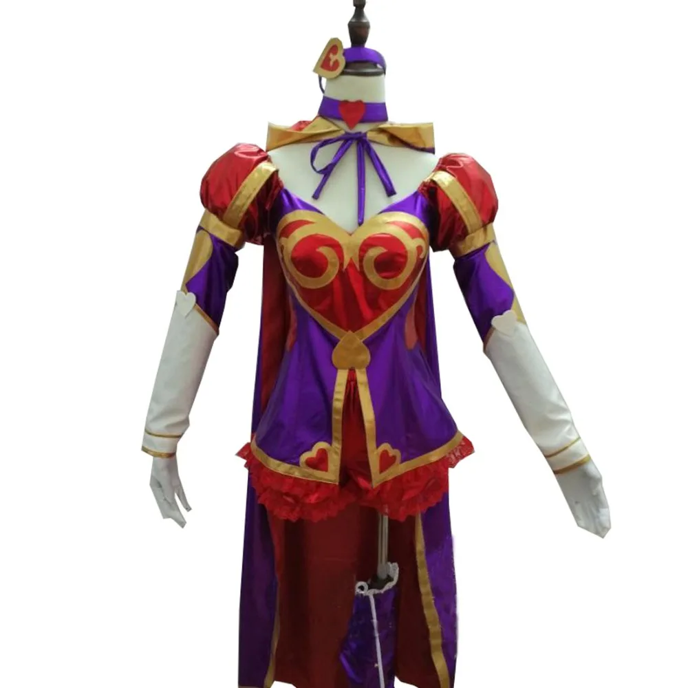 2018 LOL Custom-made Heartseeker Ashe Cosplay Costume lol Uniform Sexy Dress Halloween Costume