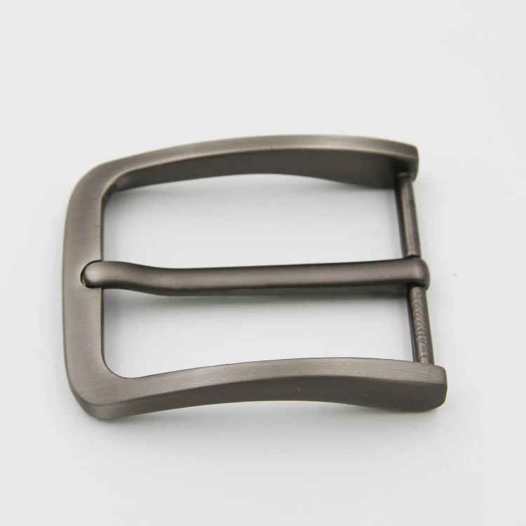 40 mm Herren-Gürtelschnallen, Dornschließe für 38–39 mm DIY-Zubehör, gebürstetes Metall, nickelfrei, einzelne Zinke, Gürtelschnalle