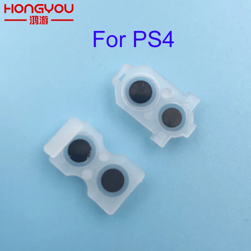 وسادات توصيل من السيليكون والمطاط لوحدة تحكم PS4 ، أزرار مطاطية ، JDS030 ، JDS 001 ، 010 ، 011 ، L2 ، R2 ، L1 ، R1 ، 10