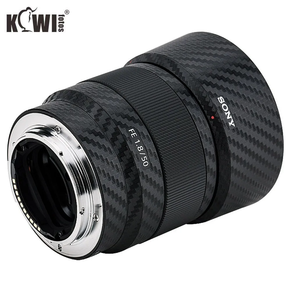 

Anti-Scratch Carbon Fiber Film For Sony FE 50mm F1.8 (SEL50F18F) Lens & ALC-SH146 Lens Hood Anti-Slide Skin Guard 3M Sticker