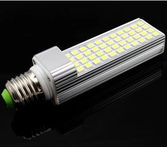 9W High brightness Horizontal LED G24 G23 E27 lampada SMD 5050 44 Led corn bulb light Wide used for table lamp Hot sale