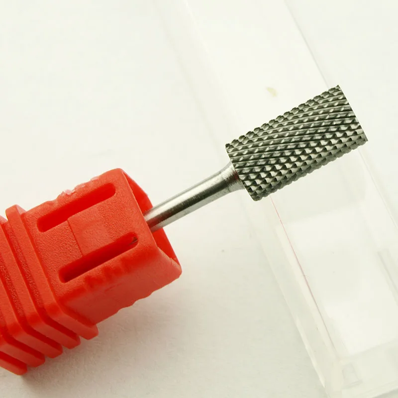EasyNail 1 Stück Flacher Hartmetall-Nagelbohrer Nagelfeile Nagelkunstwerkzeuge Gel-Entferner Nagelreiniger-Bit, Hochwertiger Wolframstahl – Detail 5