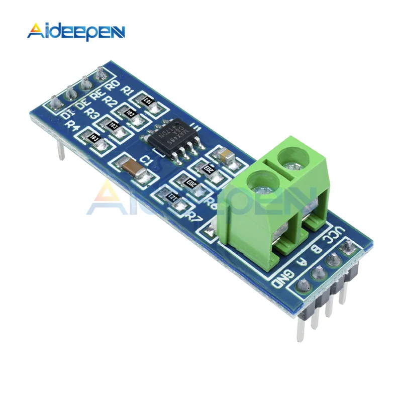 10Pcs/lot DC 5V MAX485 Module RS-485 TTL to RS485 MAX485CSA Converter Module For Arduino Microcontroller Development Accessories