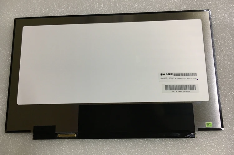 

13.3'' slim lcd matrix LQ133T1JW02 FOR ACER ASPIRE S7-392 notebook replacement screen 2560*1440 40pin