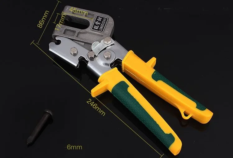 New 1PC 10 Inch Handle Stud Crimper Plaster Board Drywall Tool for Fastening Metal Studs