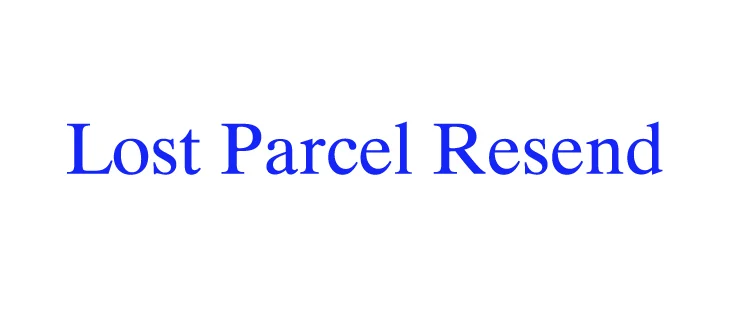 lost parcel resend resent, fabric sample