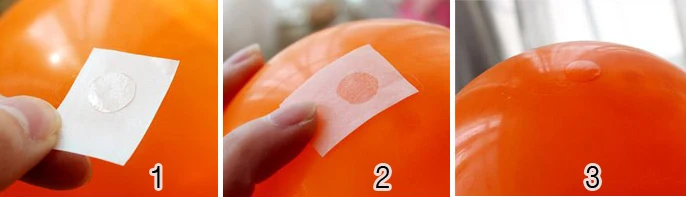 250 dots super-sticky double-sided adhesive glue dot for balloons,balloon stickers,convenient to paste balloon Dedicated