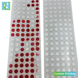 1000 piezas-etiqueta de seguridad sensible al agua, 3mm, 4mm, 5mm, envío gratis, pegatinas con indicador de agua, garantía, sellos adhesivos vacíos