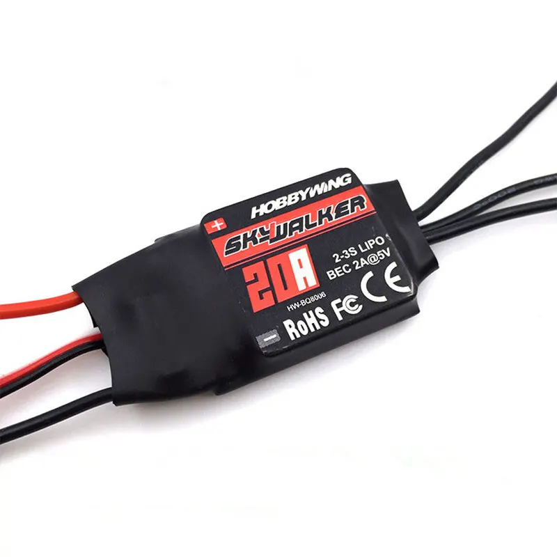 Skywalker Brushless ESC 20A/30A/40A/50A/60A/80A Speed Controller With UBEC For RC Drone Kits