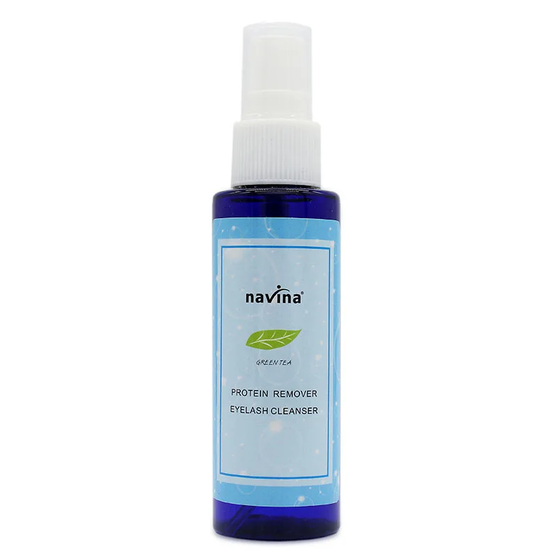 Navina 80 ml * 10 stücke Wimpern Reiniger Protein Entferner Für Wimpern Verlängerung Pflanzen/Graft Reinigung Fluessigkeit Keine Stimulation kein Schaden