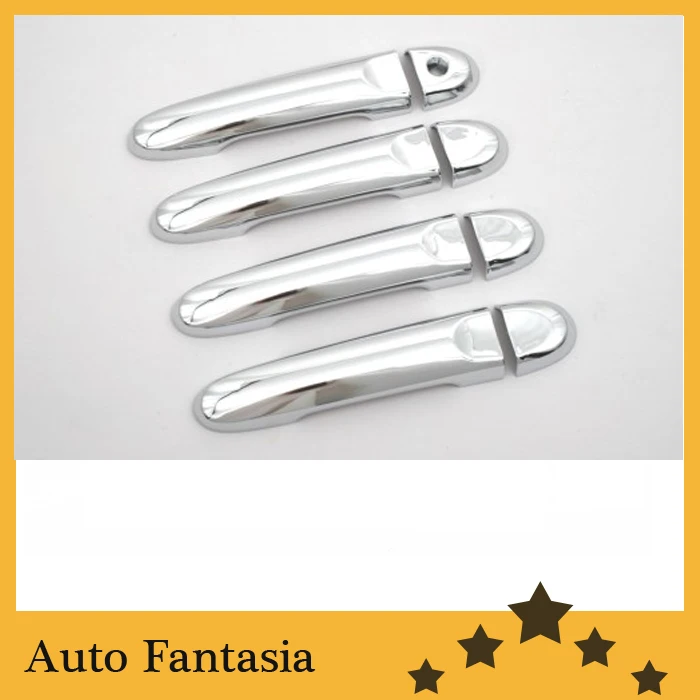 

Flexible chrome trim Chrome Door Handle Cover for Nissan March Micra K13 10-13-Free Shipping