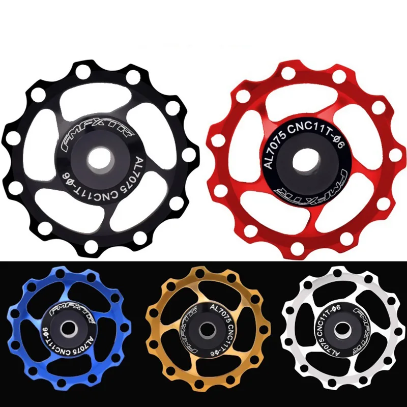 

11T 13T Bike Rear Derailleur MTB Mountain Ceramic Alloy Bearing Pulley Jockey Wheel CNC Guide Roller Bicycle Parts