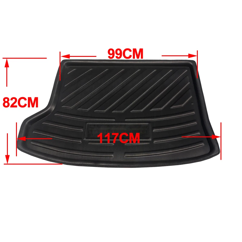 For Jeep Cherokee KL Series 2014 2015 2016 2017 2018 201 Car Rear Trunk Mat Cargo Tray Boot Liner Carpet Protector Floor Mats