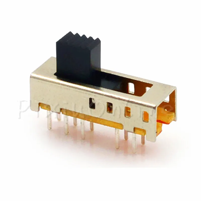 

10PCS ST091b SS24E01-G5 Slide Switches Vertical 10 Pin 4 Position Toggle Switch Flashlight Switch 2P4T DP4T DC 50V 0.5A