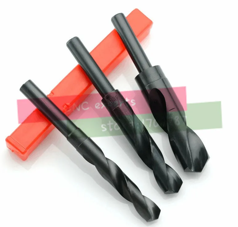 1Pcs 12mm-40mm 1/2 inch Dia Reduced Shank HSS Twist Drill Bit (12/13/14/15/16/17/18/19/20/21/22/23/24/25/26/28/30/32/35/38/40mm)