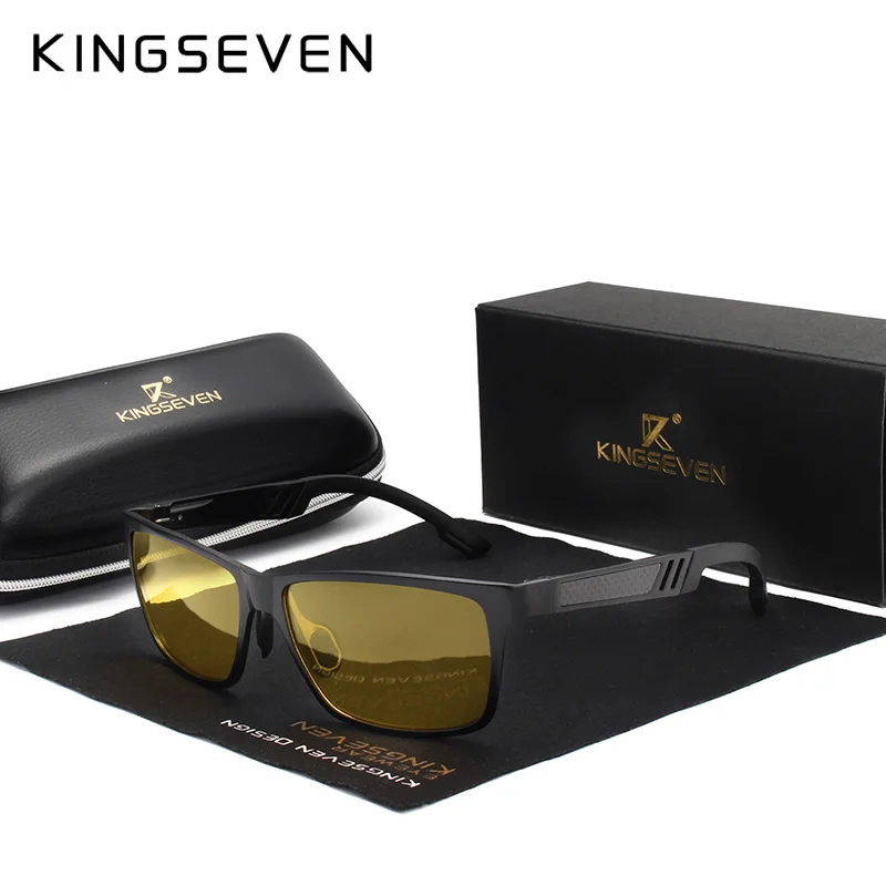 KINGSEVEN Full Frame Polarized Aluminum Sunglasses 10