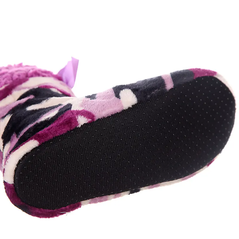 Mntrerm 2023 casa morbida peluche scarpe da casa pantofole ancora peluche pavimento interno calzino pantofola interna inverno scaldapiedi migliore 8