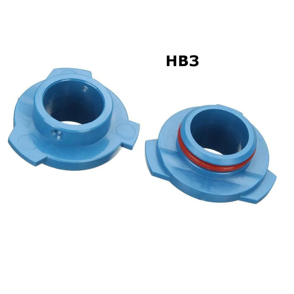 2x Car LED Headlight Light Lamp Bulb Base Adapter Sockets Retainer Holder HB3 / H11 / H7 / H4 / H3 / H1 Replacement