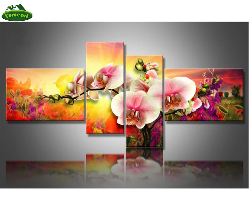 

YUMEART 5D DIY Diamond Painting "Calla Flower" Embroidery Full Square Diamond Cross Stitch Rhinestone Mosaic Multi-pictures