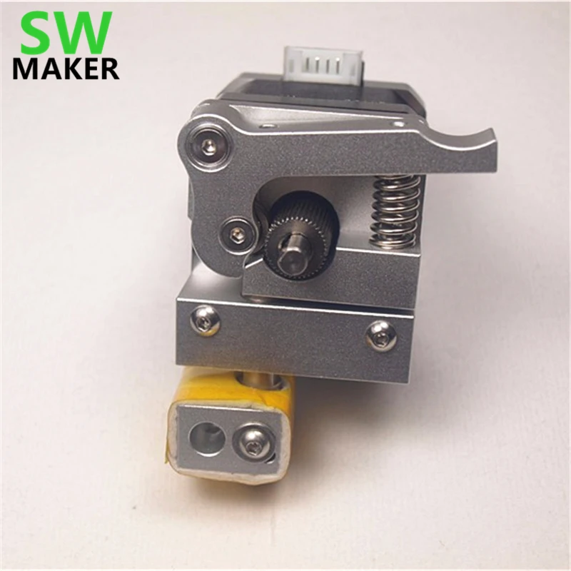 1set Wanhao i3 3D printer Upgrade MK10 PTFE lined Hotend metal extruder kit for Wanhao i3 0.4mm 1.75mm