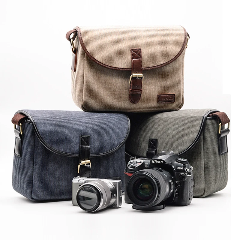 

Retro Photo Case Camera Bag Cover For Canon EOS 5D Mark III II 200D 77D 7D 80D 800D 1500D 1300D 6D 70D 760D 750D 700D 600D 1200D