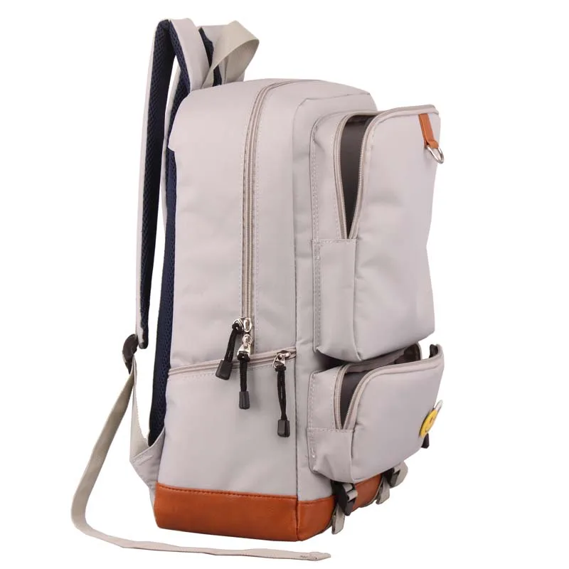 Tomorrowland-mochila escolar de lona para homens e mulheres, vermelho, azul, roxo, preto, cinza, moda