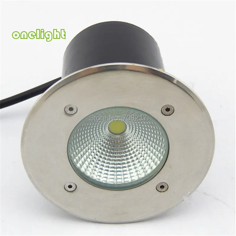 Gratis verzending (6 stks/partij) Wit Warm wit 15 W COB LED ondergrondse licht AC85-265V/DC12V LED outdoor verlichting