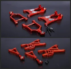 CNC all mental front and rear A arms for RV KM HPI BAJA 5B 5T 5SC