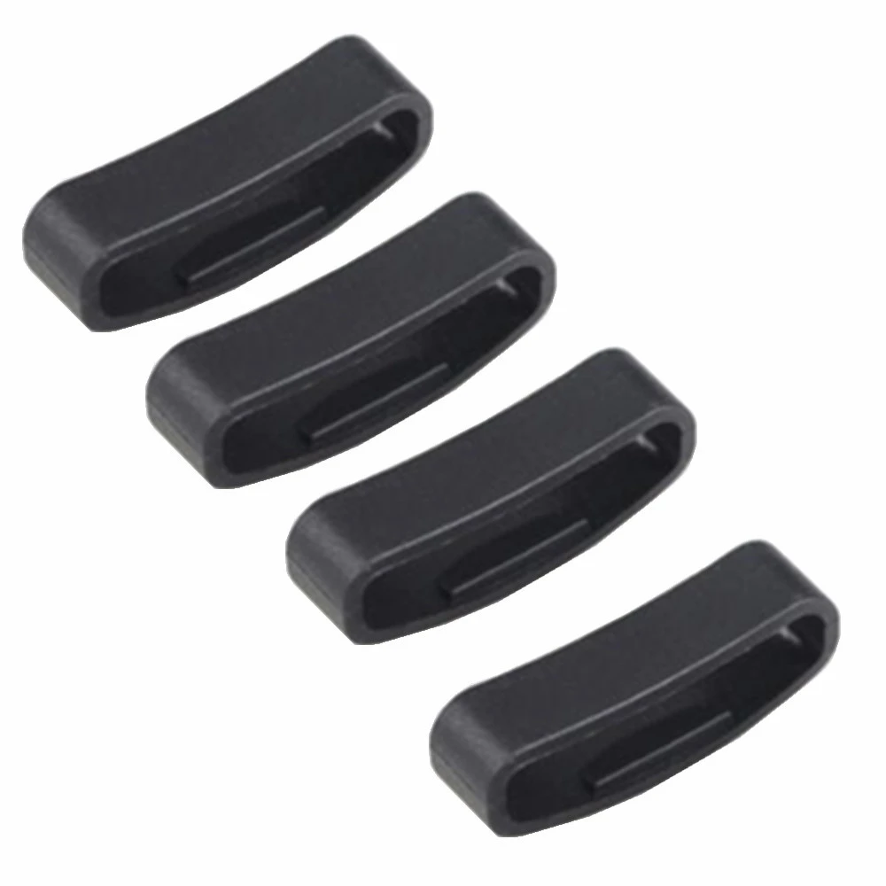 4 PCS Watch Strap Loop For Suunto Core Series All Black For Suunto Ambit 1 2 3 Series Safety Buckle Belt Clasp