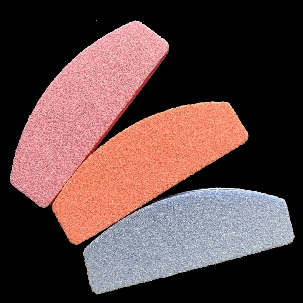 10Pcs/lot  Random Colour Mini Nail Buffer File Nail Sanding File Professional Sponge Nail File  Sponge Boards  100/180