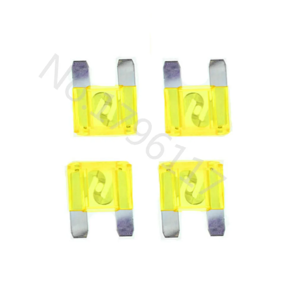 5x 20A 20 Amp Automotive Maxi Blade Fuses Car Trucks Bus Boat Blade Fuses Large Blade Style Audio Maxi Fuse For Car RV Boat