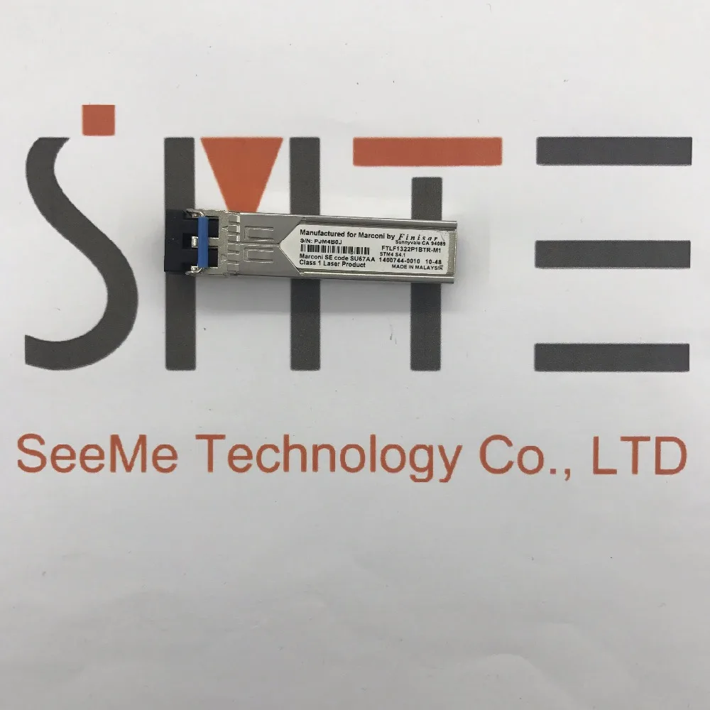 

FTLF1322P1BTR-M1 Marconi SE code SU67AA Class 1 Laser Product 1400744-0010 Sunnyvale CA 94089 fiber optical transceiver