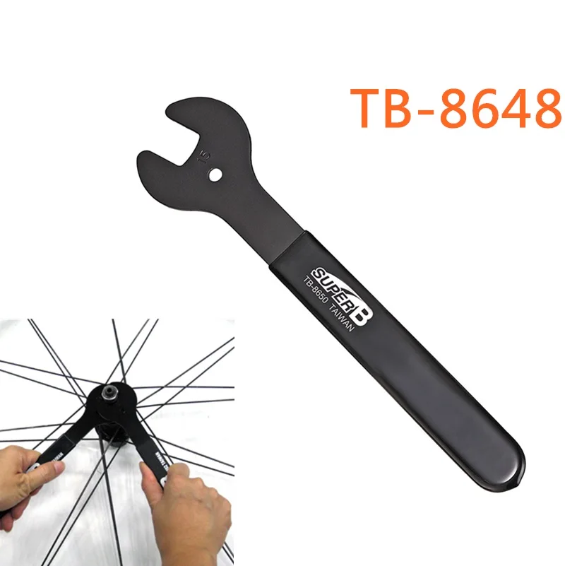 SUPER B Bicycle Repair Tools Hub Cone Wrench ( 13 14 15 16 17 18 19mm ) Open Spanner TB 8650 8651 8653 8654 86498648 8652