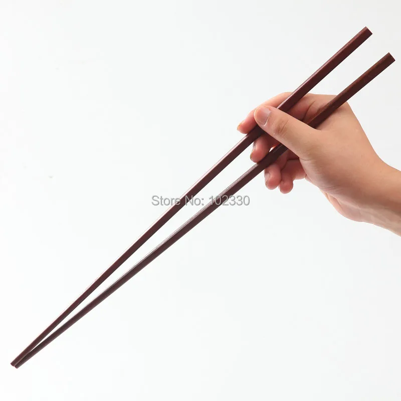 100 Pairs Wooden Long Chopsticks 42CM Fried Food Noodles Clamp Wooden Chopsticks Home Kitchen Cooking Tools ZA6969