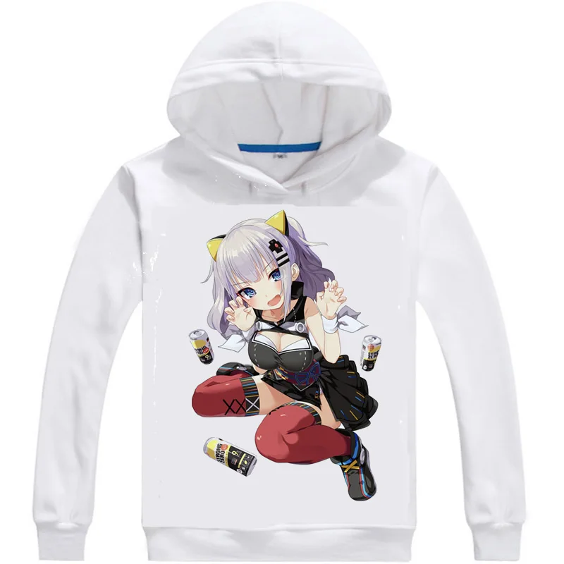 Youtuber Kizuna Ai Hoodies Multi-Stijl Hooded Hoodie Japanse Virtuele Youtuber Kizuna Ai Kaguya Luna Cosplay Sweatshirts