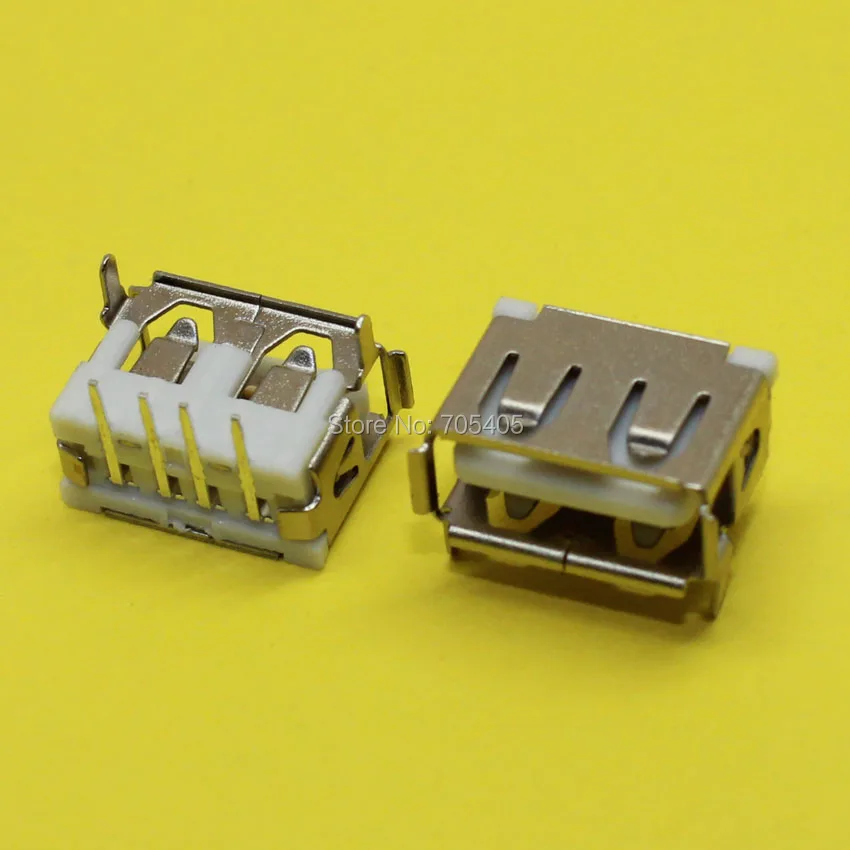 1x 2.0 usb jack sockect AF type 90 Degree DIY replacement for Tablet pc ect  Short body 1cm - Image 2