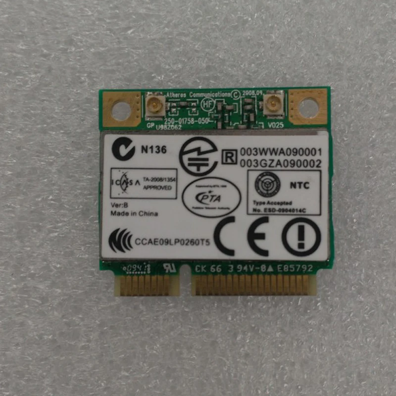 Placa atheros ar5b95 mini pci-e