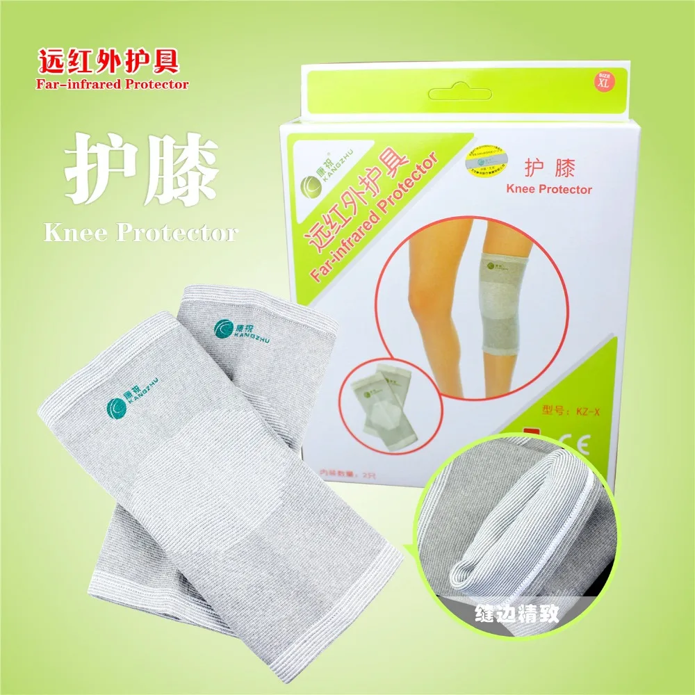 

Kangzhu Far Infrared Leg Protector Men Women Medical Arthritis Old Cold Legs Breathable Warm Protective Gear Rheumatism Kneepad