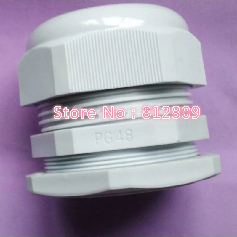 PG48  Waterproof Nylon Plastic Cable Gland Connector