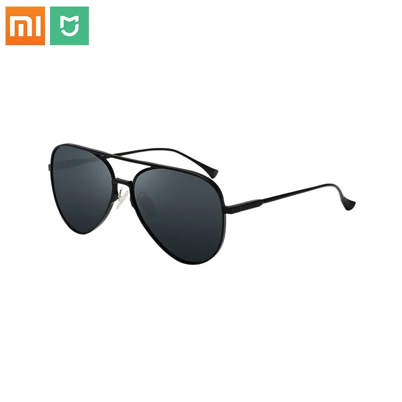 Original Xiaomi Mijia Aviator Glasses Polarized Lens for Man and Woman Large Glasses Frame for mi home life Sunglasses