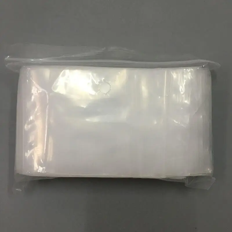 Thick Transparent Zip Lock Plastic Bag Zipper Self Sealing Ziplock Zip Zipped Lock Reclosable Poly Bag Food Gift Packaging Bags