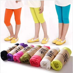 Summer Short Children Pants Leggings Girls Pants Wholesale Children\'s Clothing