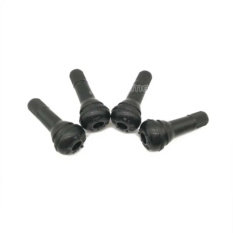 4pcs Car Wheel Tire Valve Stems TR412 TR413 TR414 TR415 TR418 Tubeless Snap-in Valve Wheels Rubber Tires Parts With Dust Caps