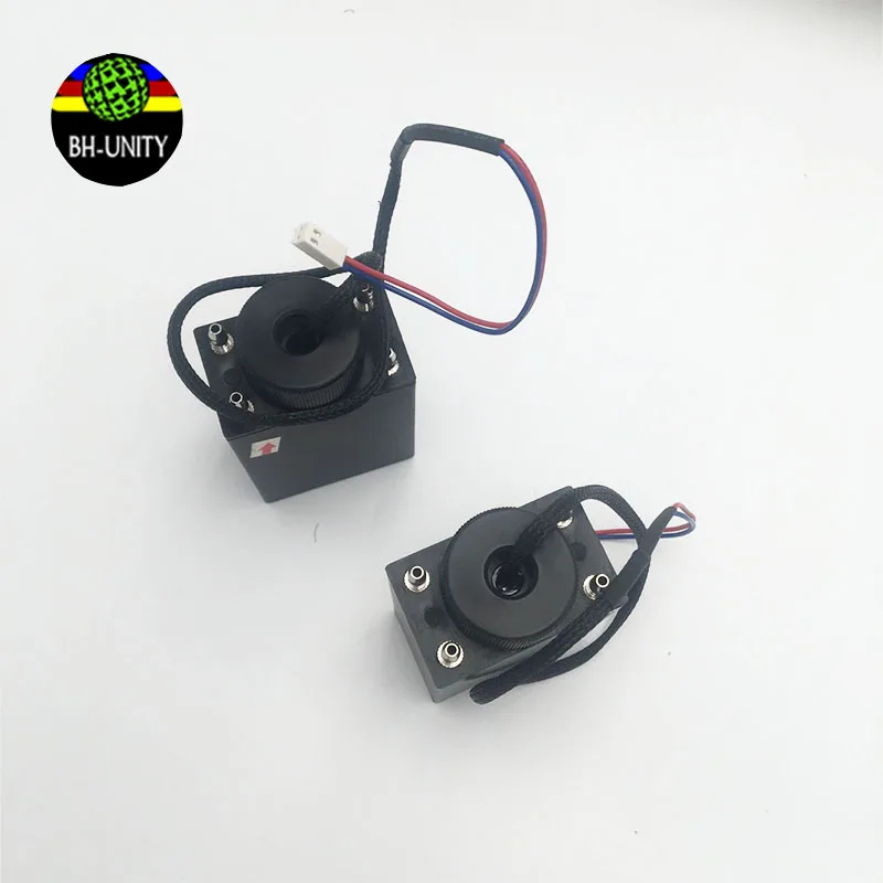 4 holes black UV sub tank with sensor ink box with sensor for for Flora myjet Galaxy UV Flatbed Printer