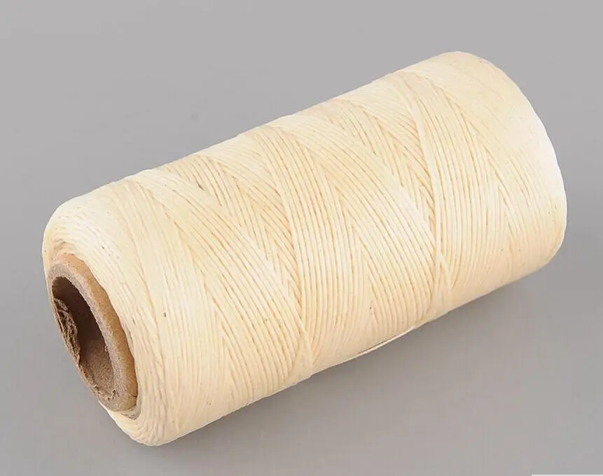 260Meter 1mm 150D Leather Waxed Wax Thread Cord for DIY Tool Hand Stitching