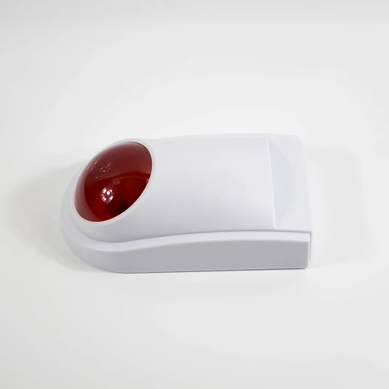 Outdoor Fake Camera Home Surveillance Security Simulation Mini CCTV Camera Red LED Light Fake white Camera