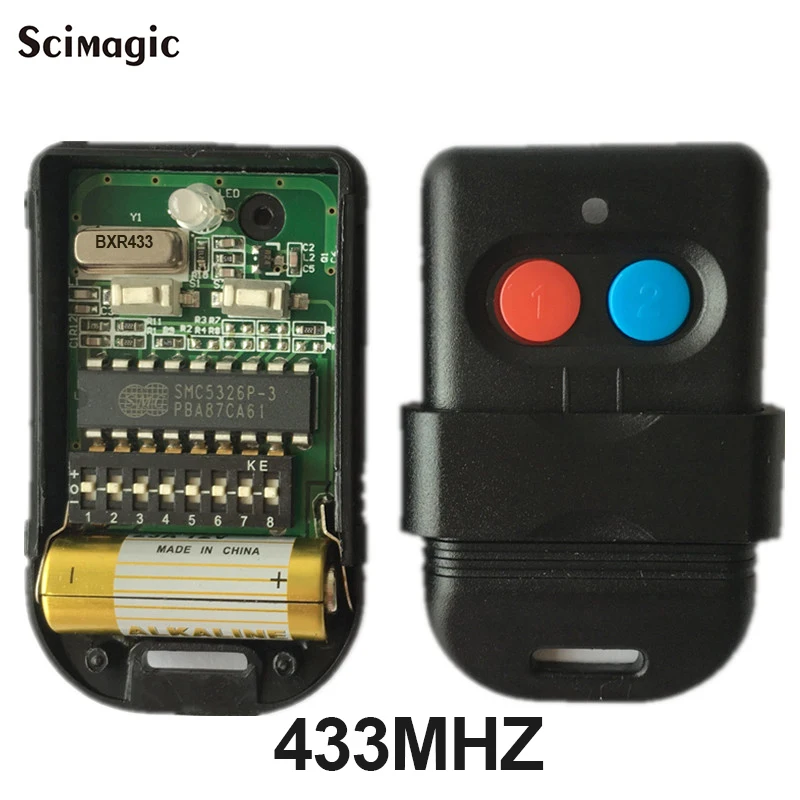 SMC5326 5326 330mhz 433mhz 8 Dip Switch Auto Gate Remote Control Garage Door Opener Malaysia