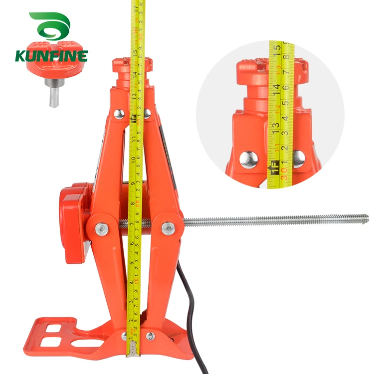 KUNFINE Portable 12V 120W Car Jack 5Ton Electric Jack Auto Lift Scissor Jack Lifting Machinisms Lift Jack Muti Function