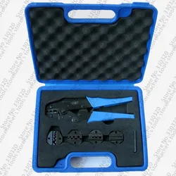 Terminal Combination crimping tool set with 4 replaceable die sets LS03C-5D3,crimping tool kit